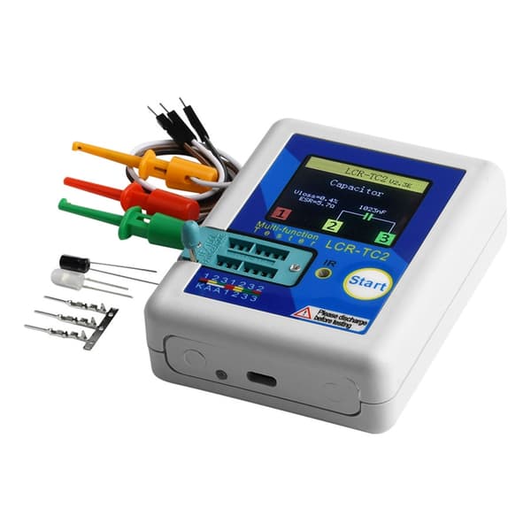 ESRMeter Transistorin testaaja Diodi Triodi Kapasitanssi SCR Induktanssin testaaja