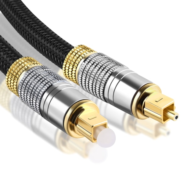 Koaxial SPDIF-kabel 5.1 Soundbar Digital optisk ljudkabel Fiberkabel för TV-projektorförstärkare Spelarkabel null - B 3m