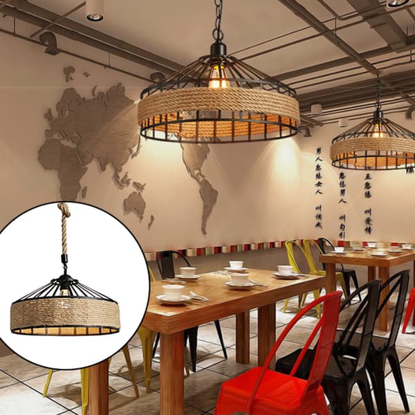 Industrielle Retro Pendellamper for Restaurant Loft Kaffe Lysekrone