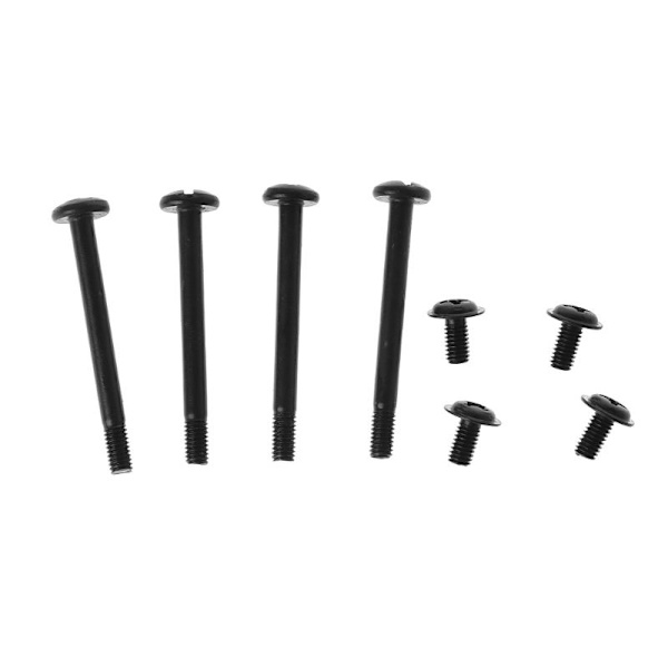 8 STK Skruer Blandet M3x 6mm 30mm til PC til Case Vandkøling Radiator Sort Dura