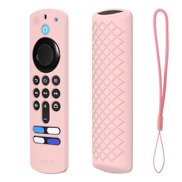 Beskyttende for veske for ALEXA Voice Remote 3rd Gen TV Slagsikker vaskbar anti-støvhylse Støtsikkert deksel