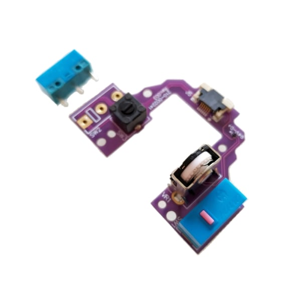 Mouse Button Board til Logitech GPX GPRO-X-Superlight Mouse Micro-motion bundkort Mus Micro Switch Svejsefri