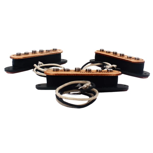 3st Elektriska Gitarr Pickuper Lönnträ Hals Mellan Stall Single Coil Pickuper