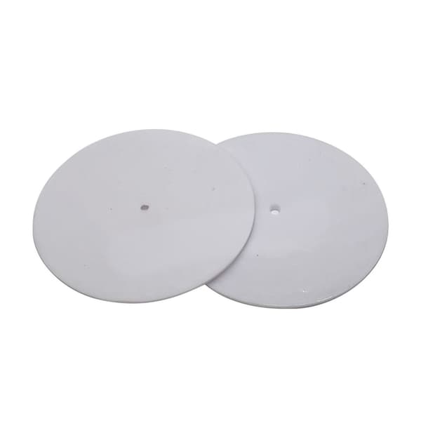10 stk. professionelle 150 mm polerskiver af plast til afgratning og rustfjernelse
