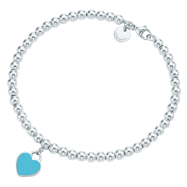 Love Heart Beaded Delikat Armband Ball Chains Armband Women Fashion Jewel Blue