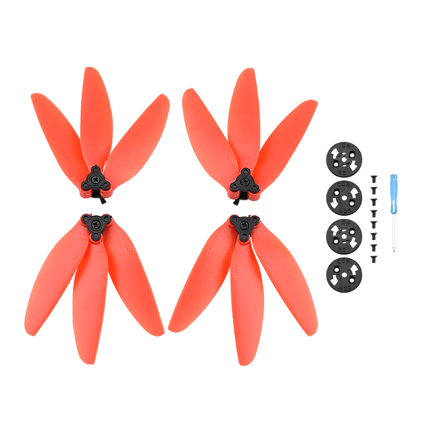 4 x potkurit Hiljainen 3-lapainen erittäin hiljainen rekvisiitta Mavic Mini 2:lle/Mavic Mille