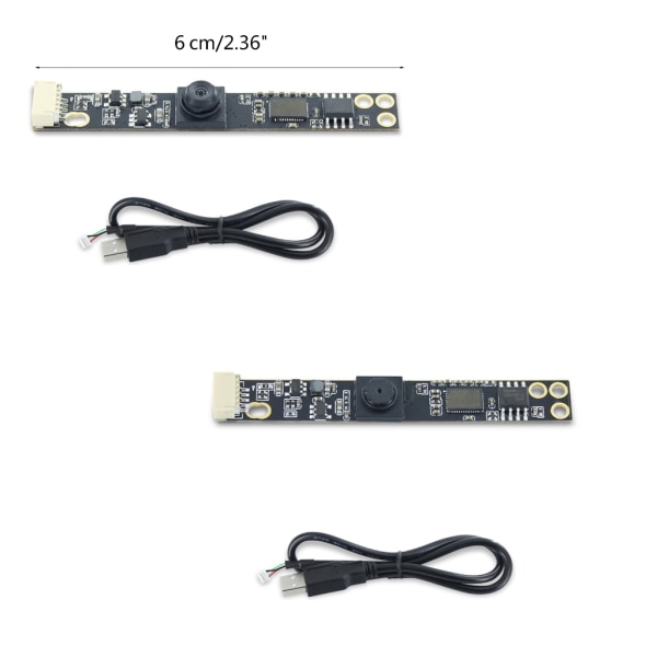 USB 1920x1080 OV2720 Videokameramodul 2MP 72°/90° Fixed Focus Lens Monitoring Module Plug and Use null - B