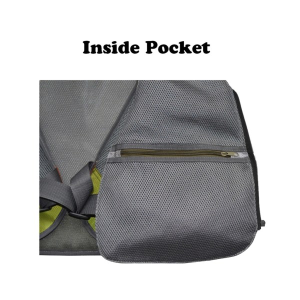 Herr Quick Dry Fiskeväst Mesh Jackor Vandring Multi-Pocket Fiskeväst S