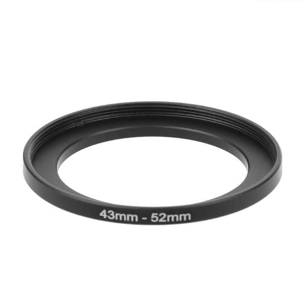 43mm til 52mm metall Step Up-ringer Objektivadapter Filter Kameraverktøy Tilbehør Nytt