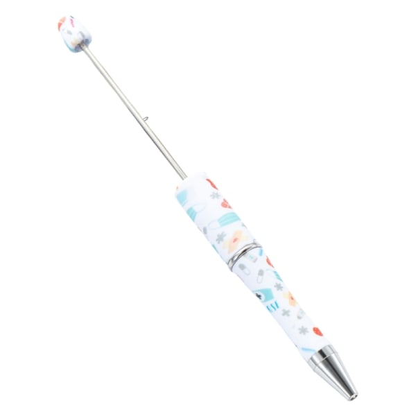 DIY Beaded Pen Plast Beadable Pen Kontorskoleartikler Bead Kuglepen null - No.9