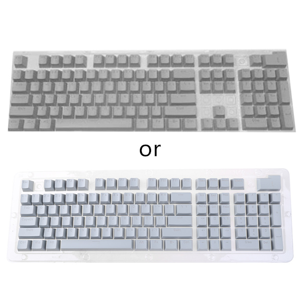 104 ABS Keycap OEM High-end Printing Translucent Keycap til mekanisk tastatur