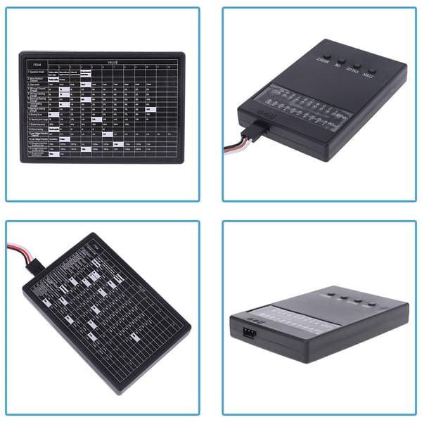 Programmeringsenhet for R/C ESC Elektronisk Hastighetskontroller 25A-120A