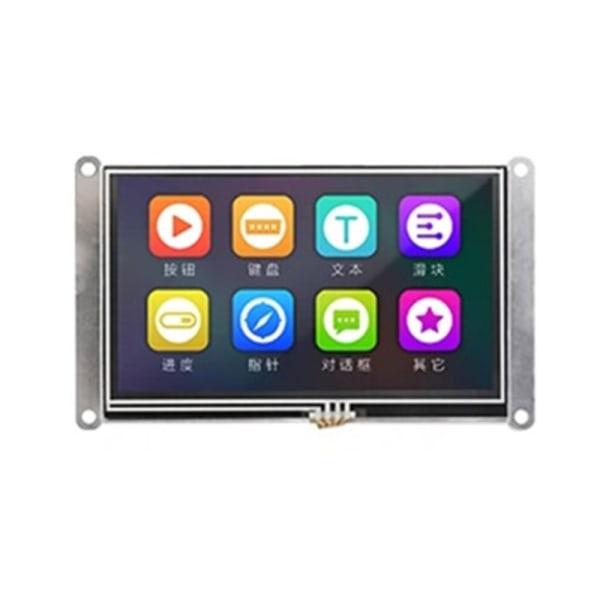 4,3-tums LCD-skärm 4,3-tums serieport IPS LCD-skärm för gör-det-själv-projekt null - B