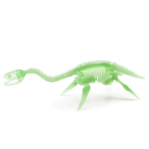 8-9'' Simulering Dinosaurie Skelettfigur Lysande PVC-modell Tyrannosaurus Dino Interactive Automobile Heminredning null - 8