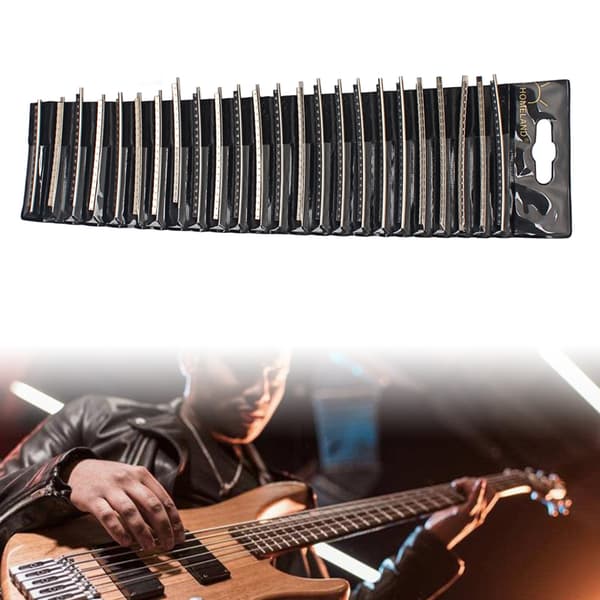 24 Band Elektrisk Gitarr Bandtråd Ersättning Gitarr Greppbräda Bandtråd