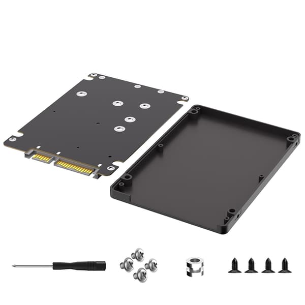 Nem installation M.2 NGFF mSATA til SATA3.0 adapter til bærbar og stationær PC