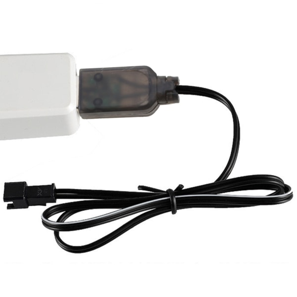 3,6V 2P 250mA SM 2p-kontakt USB laddare med LED-laddningsindikatorlampa för NiMH NiCD RC bilrobotleksaker Batteripaket Hållbar