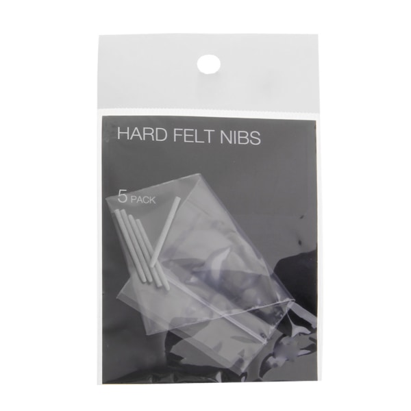 5 stk grafisk tegneputepenn Filt Nibs Erstatning Stylus for Wacom Tablet Bamboo Capture Penner