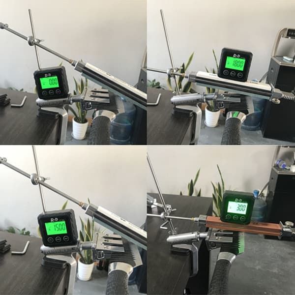 Knivsliper-sett 360° rotasjon Flip Fastvinkel Knivslipesystem