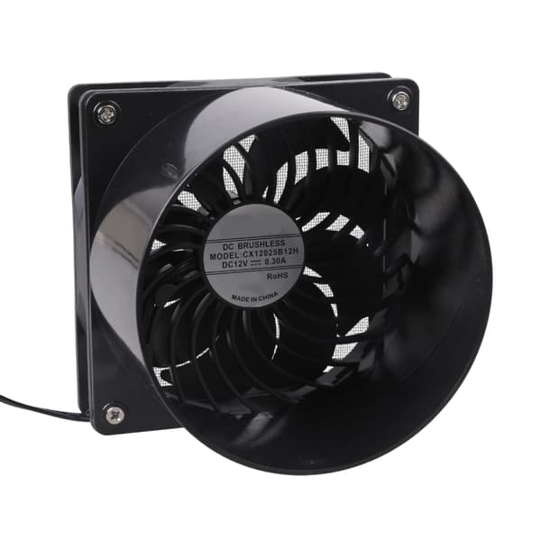 120 mm variabel dobbelt kugleleje udsugningsventilator køkkenventilation køling