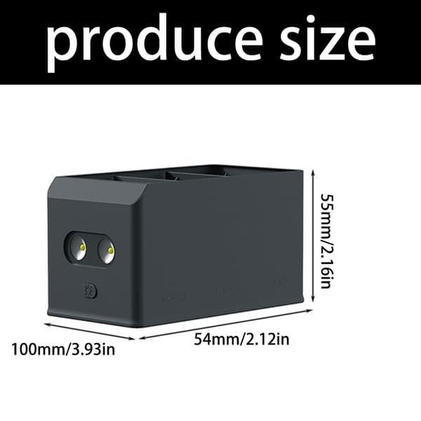 100W Intelligent Flight Batteriladestasjon for Mini 3/4 Droner