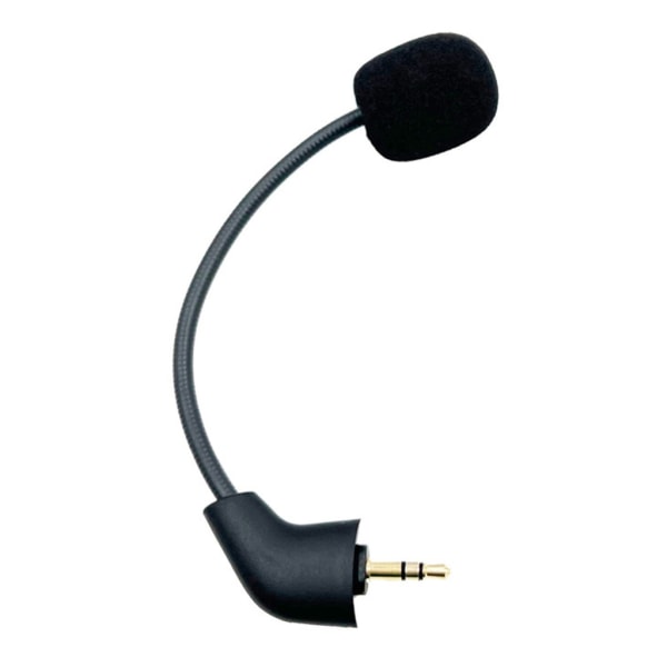 Mikrofonersättningsmikrofon för ny version Hyper X Cloud II trådlöst spelheadset, löstagbara hörlurar Mic Boom