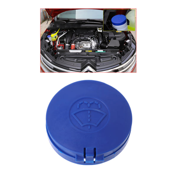 Vindrutespolarvätskebehållare Vattenlock Cover Hållbar cap Kompatibel för XTL C4 Automotive