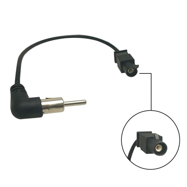 Bilradio Antenneadapter Fakra Z Han Hun til DIN Stikforbindelse 20cm