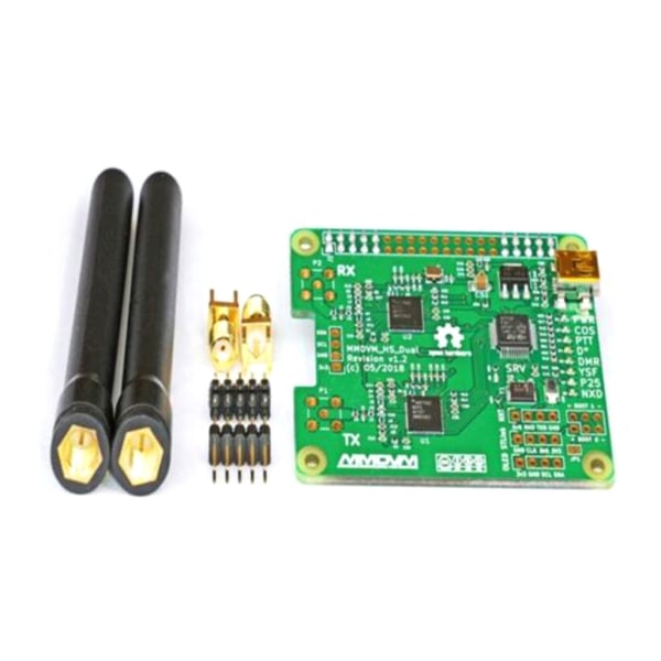MMDVM Duplex Hotspots Module Double Antenna Support P25 DMR DMR Slot Wireless Module RPI Development Boardille