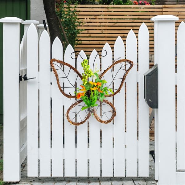 Kunstig Blomsterkrans Forårskrans Hoveddørskrans