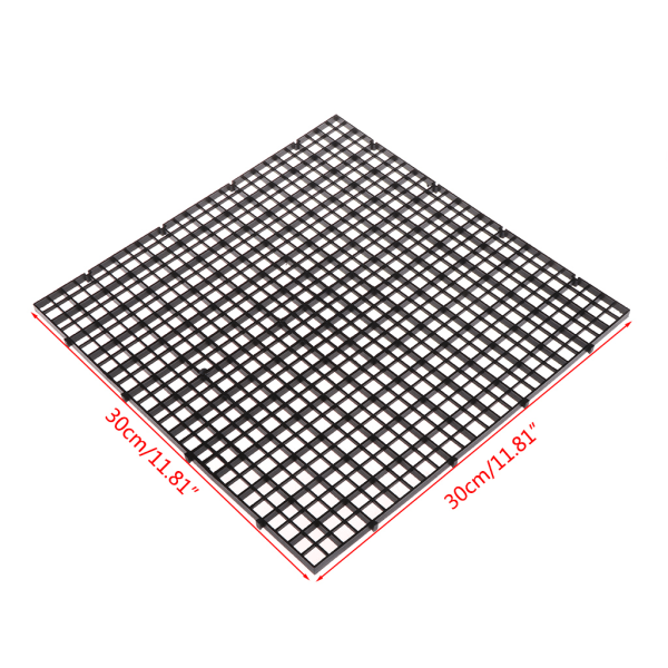Aquarium Divider Plast Grid Isolation Board Light Diffuser Bunnfilterbrett White
