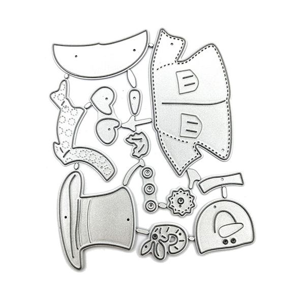 Christmas Snowman Metal Cutting Die for DIY Paper Crafts Photo Album Decorations