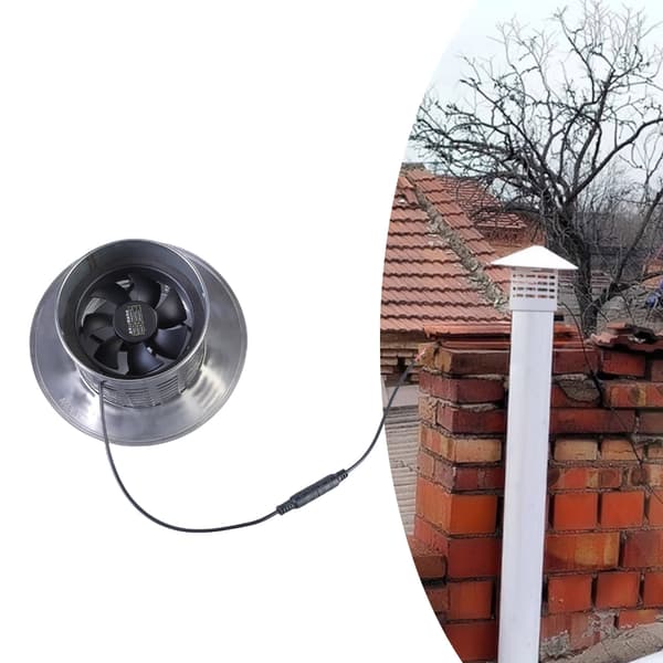 Solar udsugningsventilator til skur solpanel drivhusventilator solkraftig ventilator