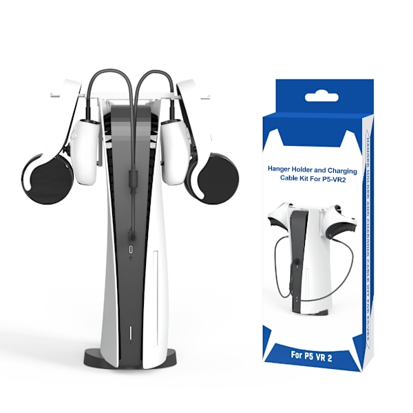 VR-ställ och laddningskabel för basstation för PS VR 2 Headset Controller