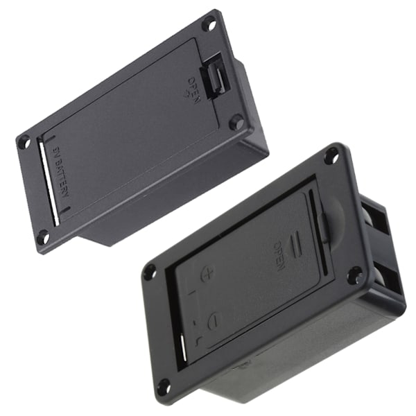9V Batterihållare för Aktiv Gitarr Bas Pickup Musikinstrument Tillbehör Style 2