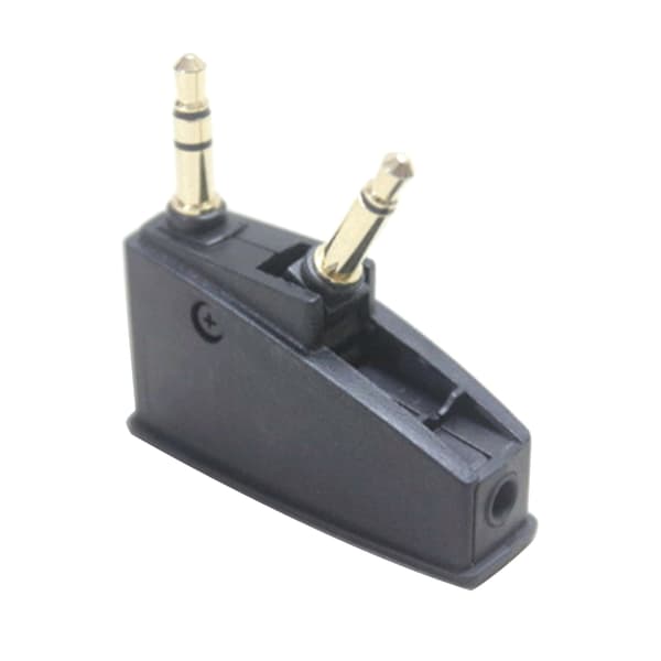 Flyadapter til fly med 3,5 mono(stereo) stik til QC45 QC35 QC3 QC25