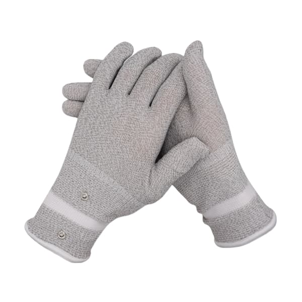 Sølvfiber Touch Display Handsker Forstærket Nylon Konstruktion Langtidsholdbar 2x