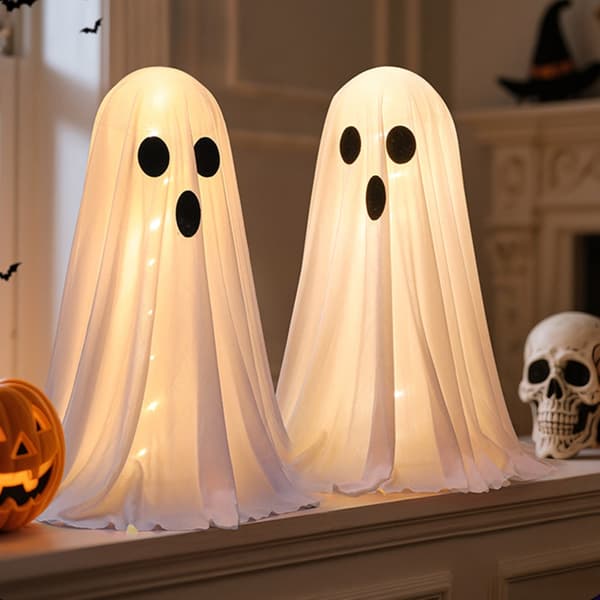 Lys til Halloween Fest Dekoration 2 STK