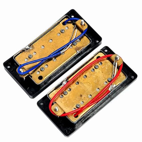 1 set elektriska gitarr Humbucker stall hals pickuper för Gibson för Les Paul