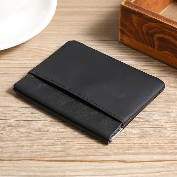 Multislot Myntpung RFIDBlocking Wallet Vanntett lommekortholder Brown