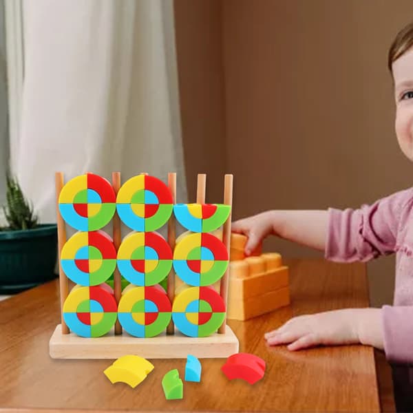 Barneklosser Matematikkleker Geometrisk Form Montering Stableleker