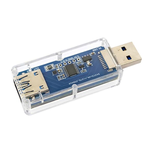 Professionel USB-strømskærm med digitalt display strømmåler tester