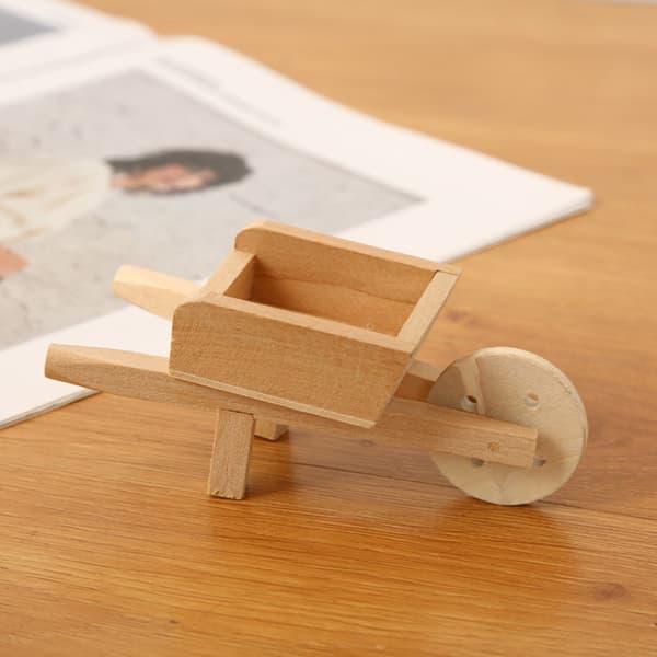 Köksskottkärra Dockhus Miniatyr Leksakstillbehör