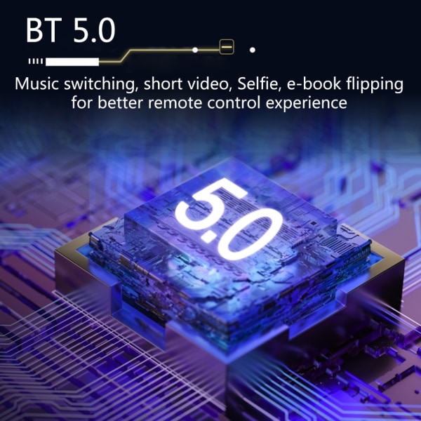 Bluetooth-kompatibel Fingertop Video Controller för Tiktok Short Video Browsing Device Sida Vänd mobiltelefon fjärrkontroll Pink - 2