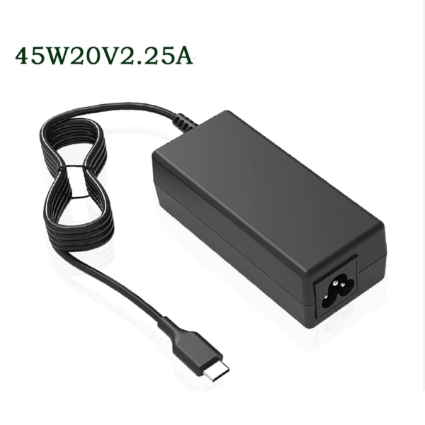 20V 2,25A 45W AC Adapter Laddare Passar för Lenovo Thinkpad ADLX45NLC3 ADLX45NDC3A ADLX45NCC3A nätsladd för power dator