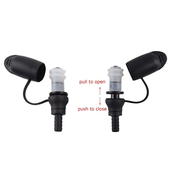 Bites Ventiler Lock Hydrering Pack Blåsa Vatten Ryggsäckar Bites Ventiler Munstycke Style 1