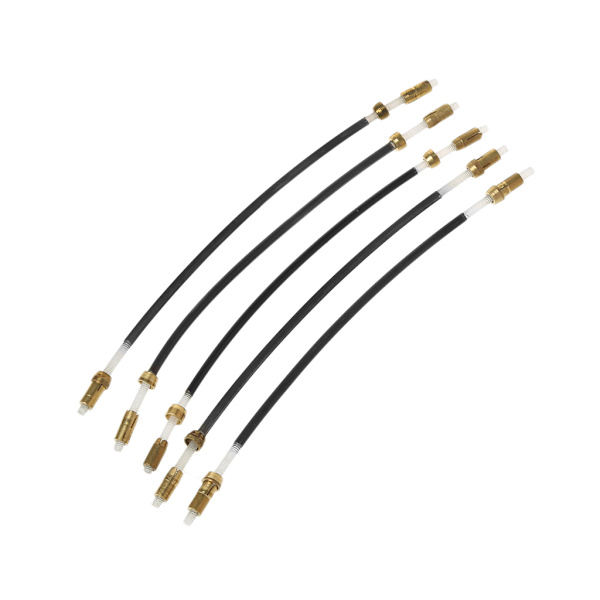 Nylon ende tau hale for 4/4 fiolin fele bruk halestykke justering erstatningssett