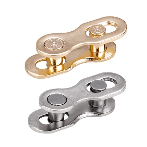 3 par med manglende kjedelink til sykkel, gjenbrukbar kjedelink-kobling for sykler Gold 10 speed