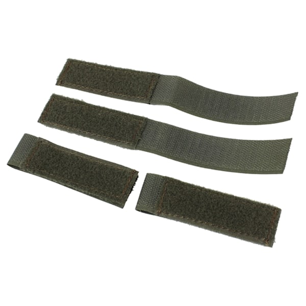 Taktiske lapper feste strimler for å feste lapper for 3 tommer høye lapper Army Green
