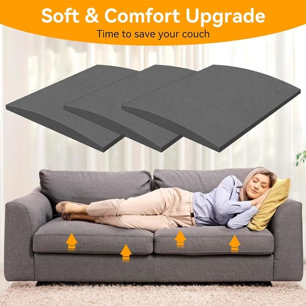 Robust Skum Sofahynde Forstærkningsindsats Ergonomisk Buet Design